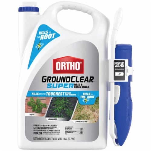 Ortho GroundClear Super 1 Gal. Weed & Grass Killer with Comfort Wand 4652705 Perspective: front