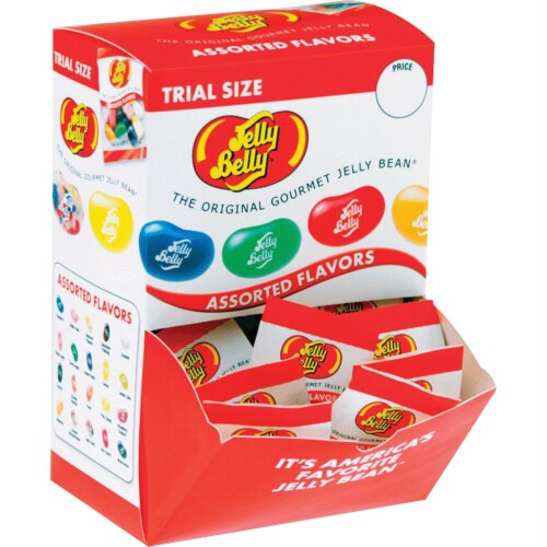 Jelly Belly Original Jelly Beans Individually Wrapped 80/PK Assorted 72512 Perspective: front