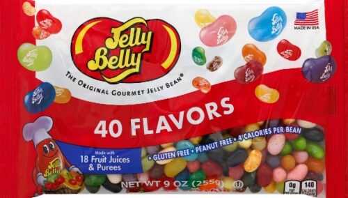 Jelly Belly 40 Flavors Jelly Beans Perspective: front