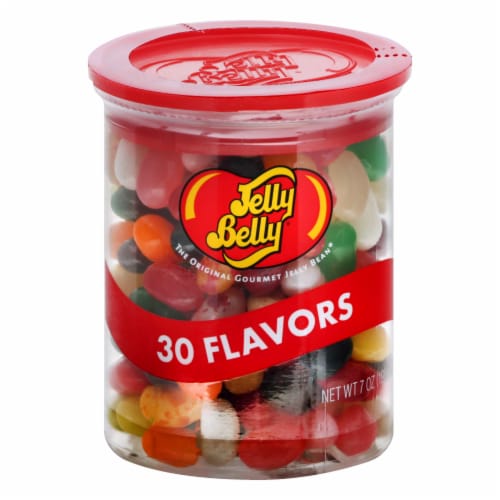 Jelly Belly 30 Flavors Jelly Beans Can Perspective: front
