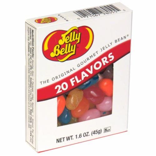 Jelly Belly 20 Flavors Assorted Jelly Beans Perspective: front