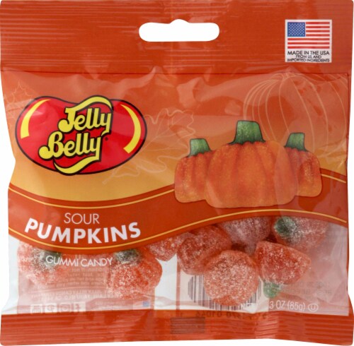 Jelly Belly Sour Gummi Pumpkins Perspective: front