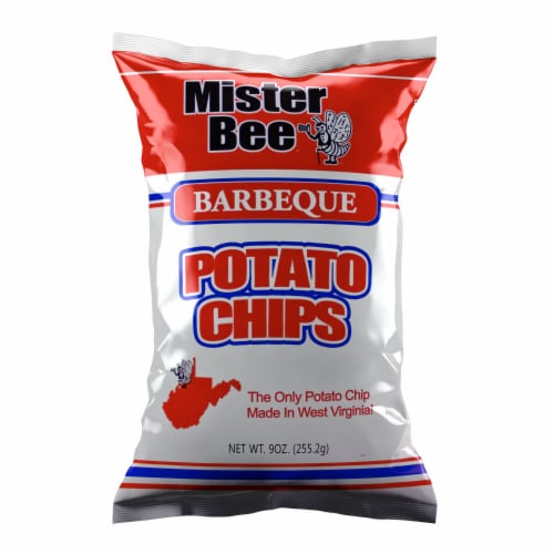 Mister Bee BBQ Flavored Potato Chips Perspective: front
