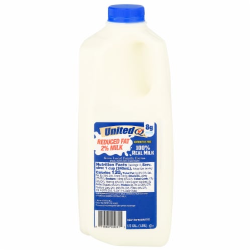 United Dairy Farmers 2% Milk, 1/2 Gallon - Mariano’s