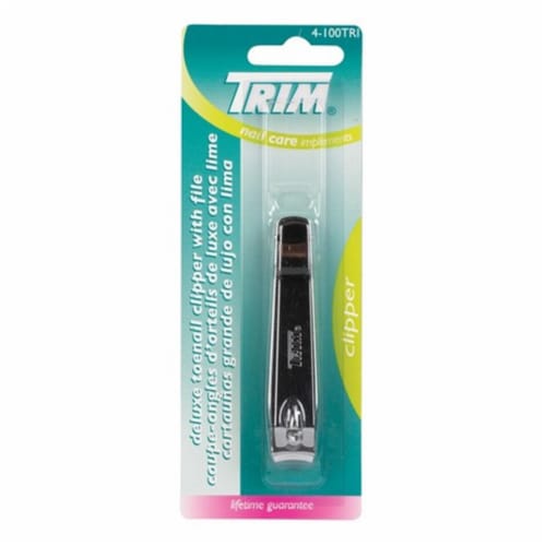 Trim 4-100B Deluxe Toenail Clipper - pack of 6 Perspective: front