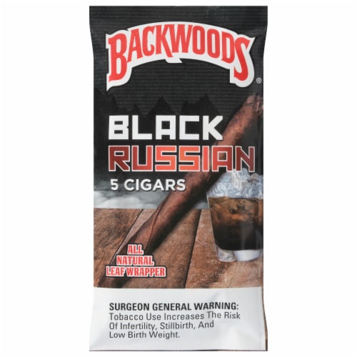 Backwoods® Limited Edition Black Russian Cigars Perspective: front