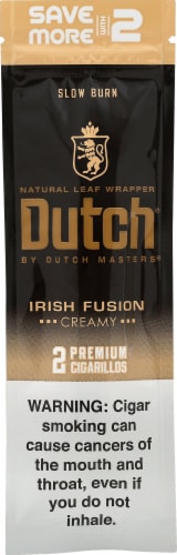 Dutch Masters Irish Fusion Creamy Cigarillos Perspective: front