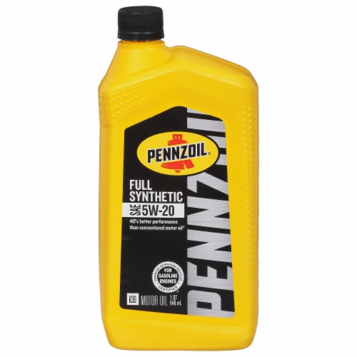 Pennzoil® 5W-20 Full Synthetic Motor Oil Perspective: front