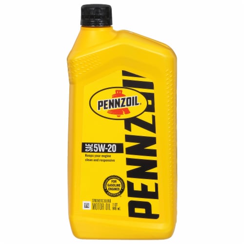 Pennzoil 5W-20 SAE Motor Oil Perspective: front
