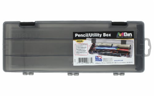 Artbin Pencil Utility Box - Charcoal Perspective: front