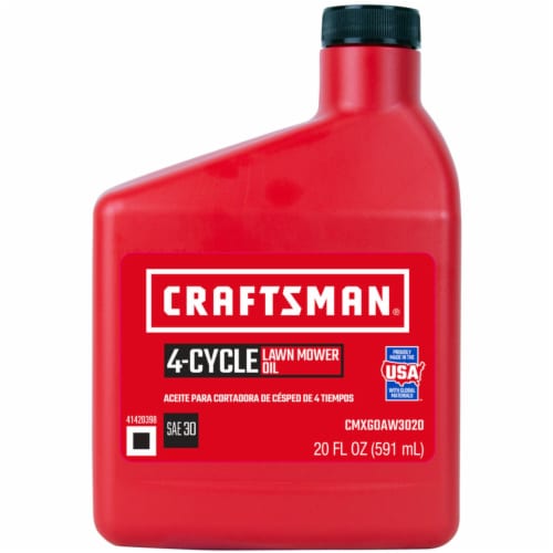 Craftsman SAE 30 4Cycle Lawn Mower Motor Oil 20 oz. Total Qty 12