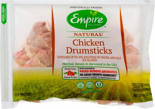 Empire Kosher™ Frozen Chicken Drumsticks Perspective: front