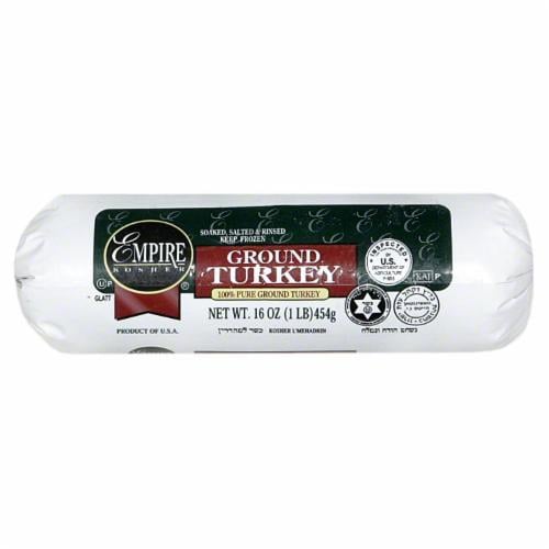 Empire Kosher Ground Turkey Perspective: front