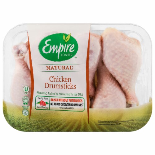 Empire Kosher™ Natural Chicken Drumsticks Perspective: front