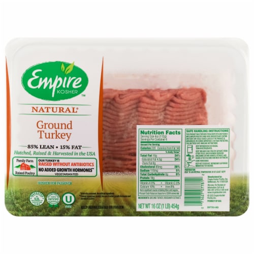Empire Kosher™ Ground Turkey Perspective: front