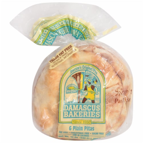 Damascus Bakeries Pita Bread Perspective: front