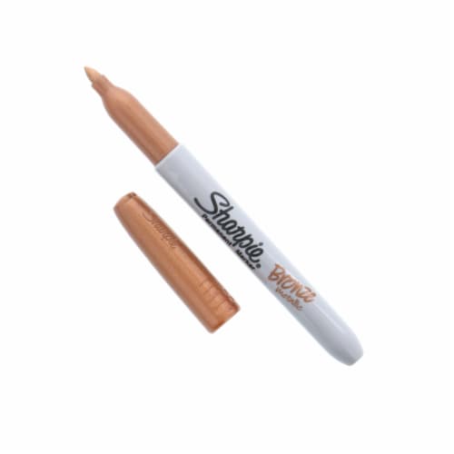 Sharpie - Permanent Marker: Brown, AP Non-Toxic, Fine Point