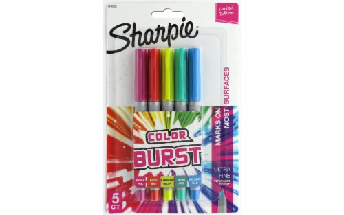 Sharpie® Fine Point Color Burst Permanent Markers, 24 pk - Fry's