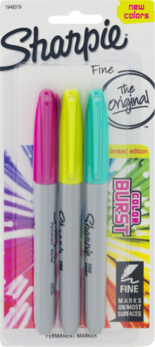 Sharpie® Color Burst Fine Point Permanent Markers Perspective: front
