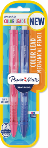 Paper Mate® Clearpoint® Color Lead Mechanical Pencil - Blue/Pink Perspective: front