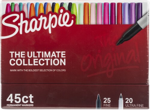 Sharpie Pen. Felt Pens Fine Point Black Ink 4 Pack (1742661