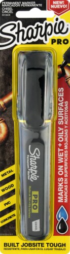 Sharpie® Pro Chisel Tip Marker - Black Perspective: front