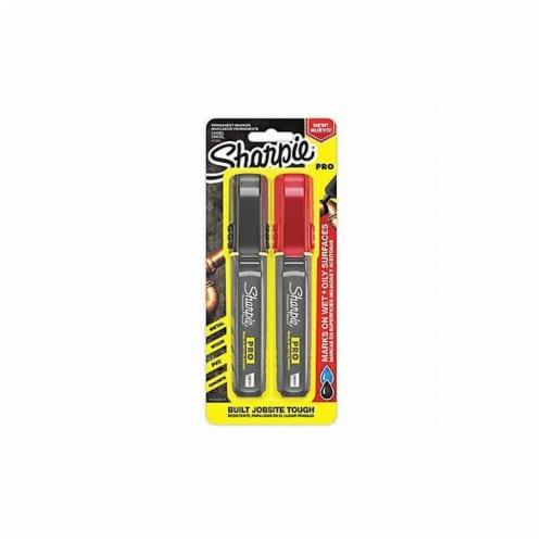 Sharpie Permanent Marker Set,Assorted,Chisel,PK2 2018333 Perspective: front