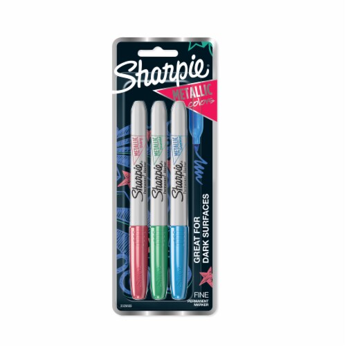 Sharpie Permanent Marker,Black,Ultra Fine,PK2 1735801, 1 - Kroger