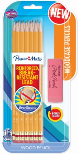 Paper Mate® Everstrong Woodcase Pencils Perspective: front