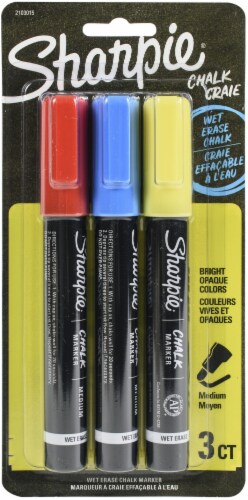 Sharpie Chalk Markers Assorted 3 Pack, 3 ct - Kroger