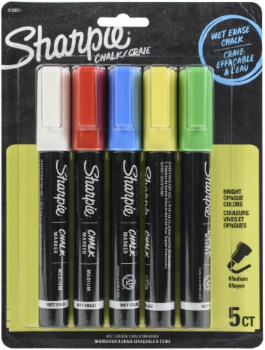 Sharpie® Bright Wet Erase Chalk Markers Perspective: front