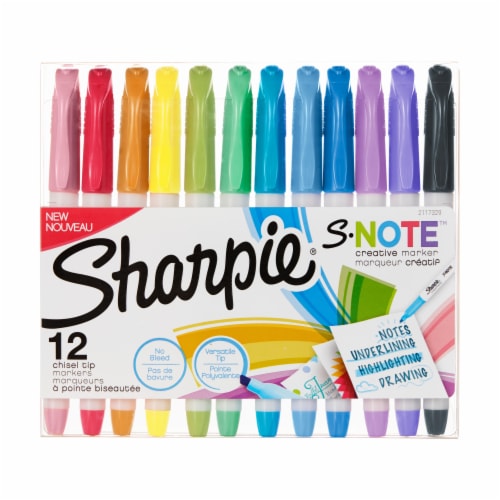 Sharpie Fine and Metallic Markers - Assorted, 12 pk - Kroger