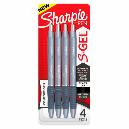 Sharpie® S-Gel™ Comfort Grip Gel Pens - Black, 2 pk - Fred Meyer