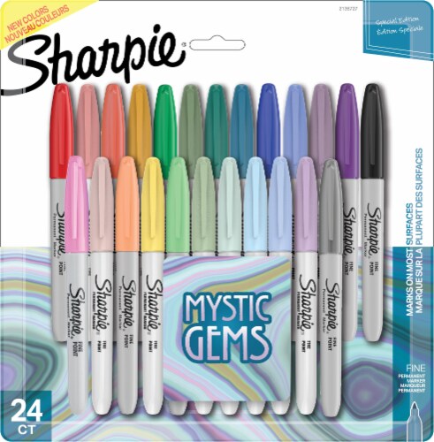 Sharpie® Mystic Gems Fine Permanent Markers Perspective: front