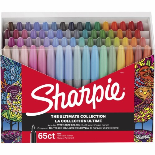 SHARPIE PERMANENT MARKERS 18 CT 5 mystic gems, 4 Metallic