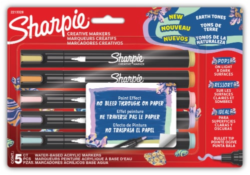 Sharpie® Water Based Acryllc Creative Markers Perspective: front