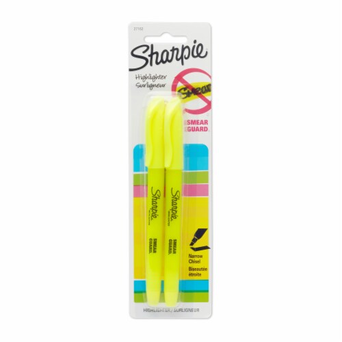 Sharpie® Gel Stick Yellow Highlighter, 2 Pack - Harris Teeter