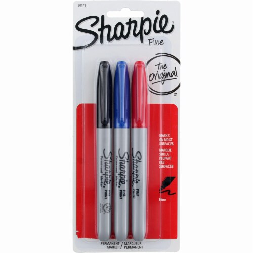 Sharpie Retractable Permanent Markers, Fine Point, Assorted, 8