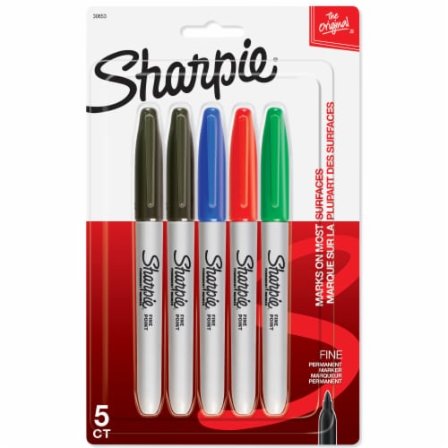 Sharpie® Fine Point Permanent Markers - Assorted Colors, 12 ct - Kroger