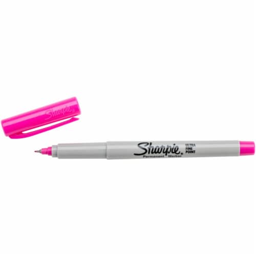Sharpie® Ultra Fine Point Permanent Marker - Magenta Perspective: front