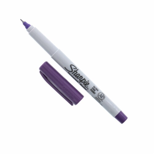 Sharpie® Ultra Fine Point Permanent Marker - Purple Perspective: front