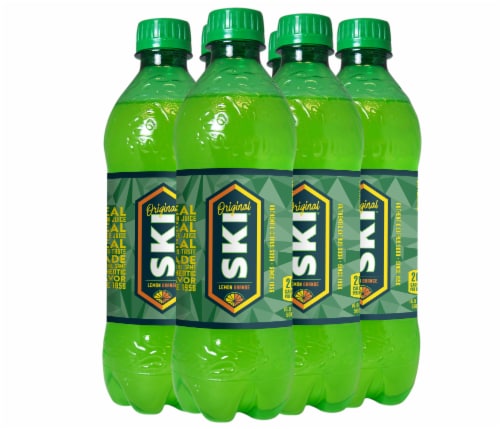 SKI Soda Bottles Perspective: front