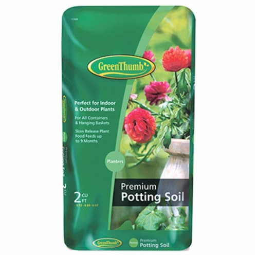 Scotts Growing Media  Green Thumb Two CUFT Potting Mix Perspective: front