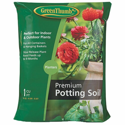 Scotts Growing Media  Green Thumb CUFT Potting Mix Perspective: front