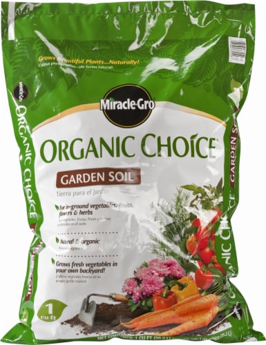 Fred Meyer Miracle Gro Organic Choice Garden Soil 1 Cubic Foot 1 Cubic Foot