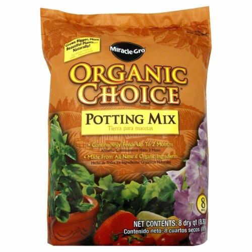 Miracle-Gro Organic Choice Potting Mix Perspective: front