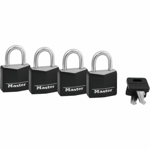 Master Lock No. 131 Inch Covered Padlocks Perspective: front