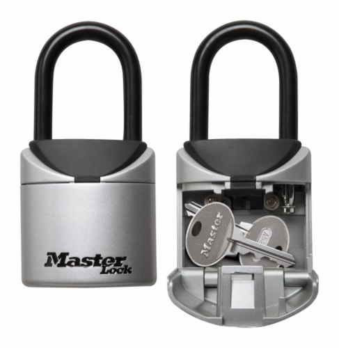 Master Lock 2.75 in. W Vinyl Covered Steel 3-Digit Combination Lock Box 1 pk - Case Of: 1; Perspective: front