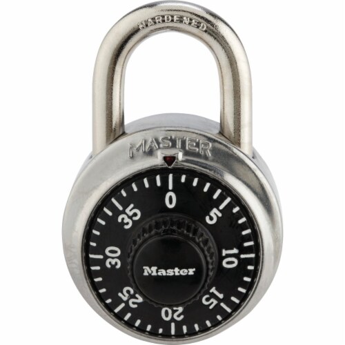 Master Lock® Combination Dial Padlock Perspective: front