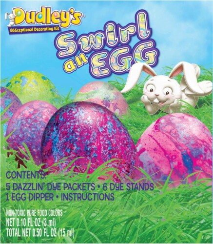 Dudley's Swirl an Egg Decorating Kit Perspective: front